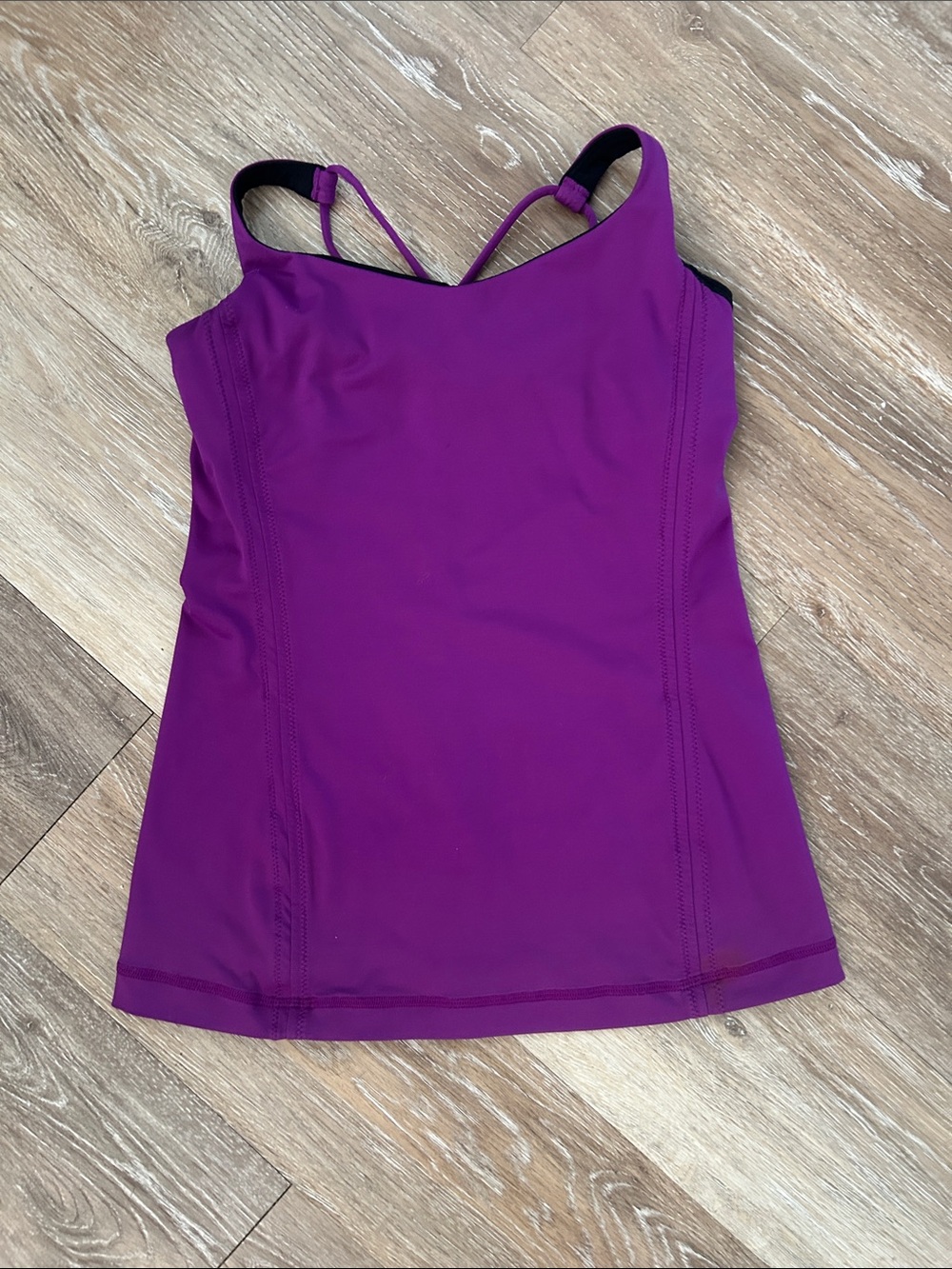 Lululemon Women's Purple Strappy Tank Top